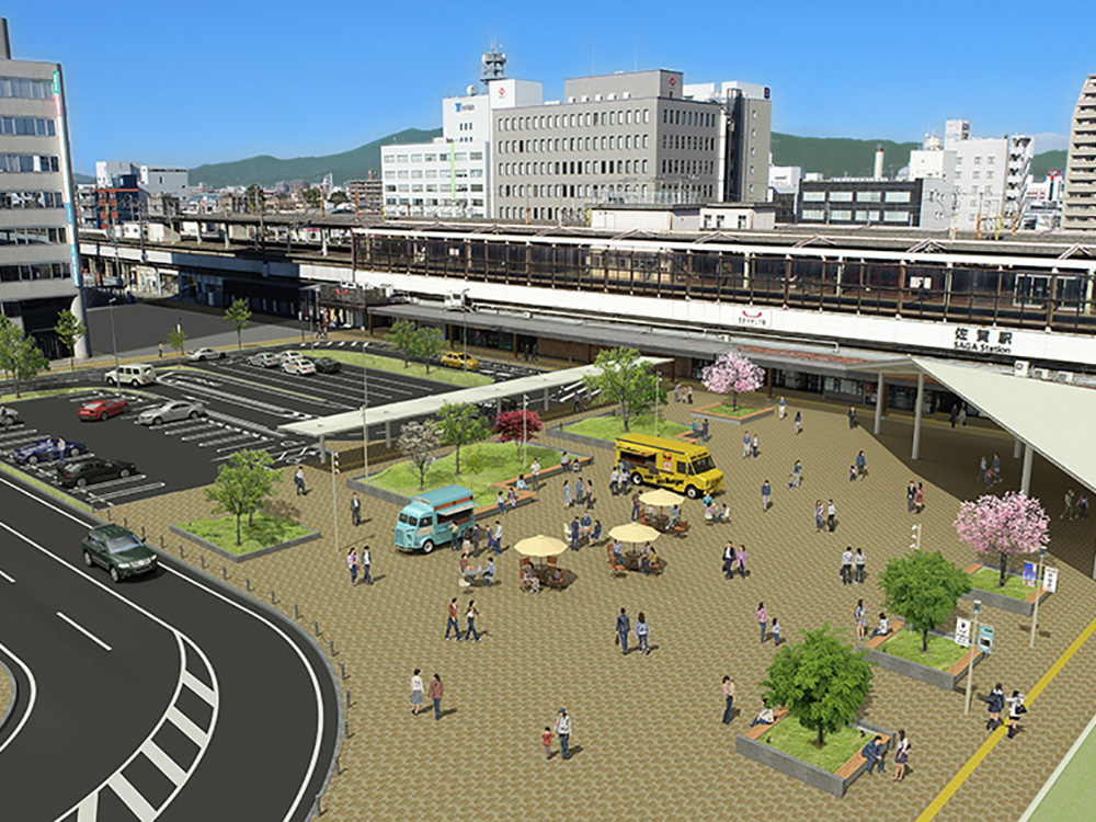 駅前完成イメージ