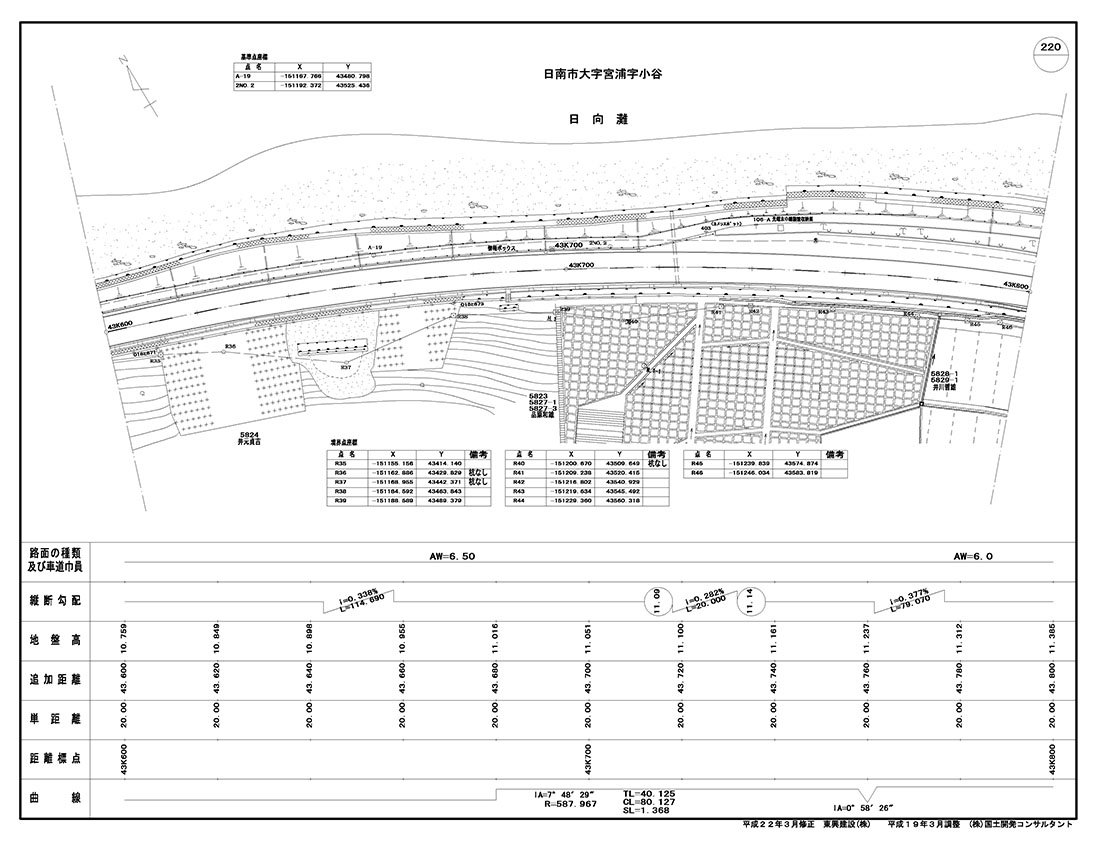 道路台帳附図完成イメージ
